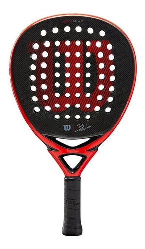 Imagen 3 de 5 de Paleta Padel Bela Lt Wilson Carbon Belasteguin Paddle