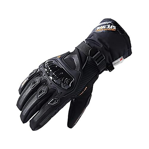 Guantes De Moto Invierno Cálido Pantalla Táctil Imper...