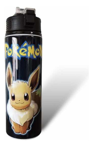 Cilindro Para Agua, Pokémon Eevee Color Crema