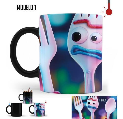 Imagen 2 de 4 de Taza Mágica Forky Toy Story