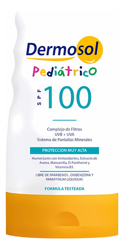 Protector / Bloqueador Solar Para Niños Pediatrico Spf 100