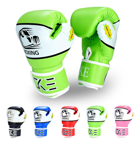 Guantes De Boxeo Cke Kids Para Niños Y Niñas, Jóvenes, Camis