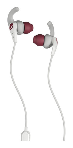 Skullcandy Set In Ear Sport Earbuds - White/red