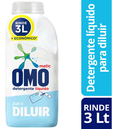 Detergente Omo Para Diluir 500 Ml