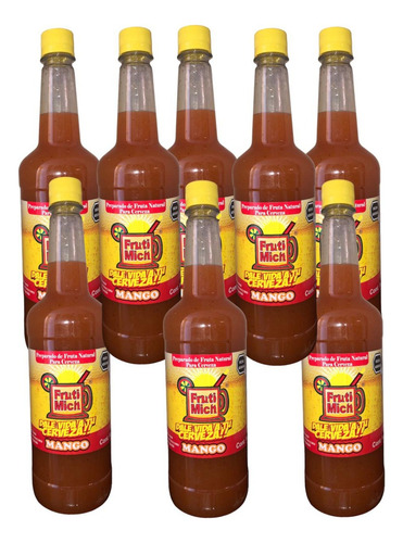 Jarabe Michelada Mango 6 L Fruti Mich Cerveza Coctelería