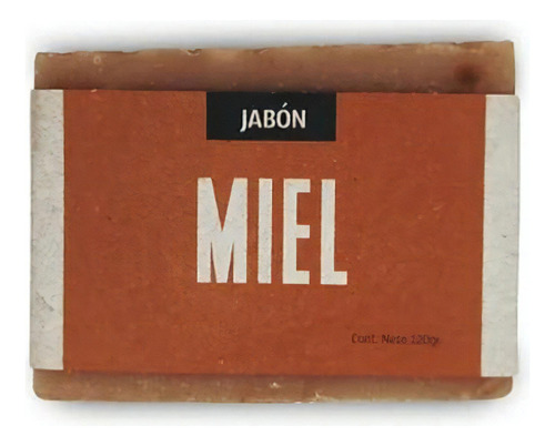 Jabón Miel 120g Volviendo Al Origen Artesanal