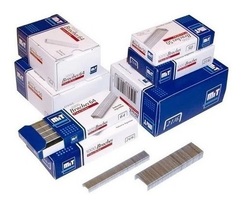 Imagen 1 de 1 de Broches Abrochadora Mit 21/6 X 1000