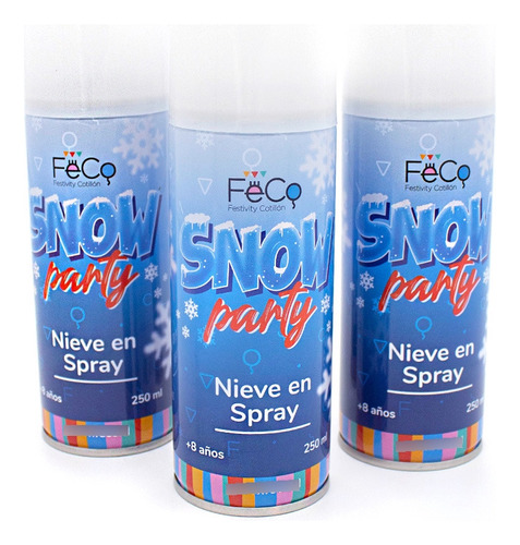Spray Nieve  Decoración Navidad 250ml