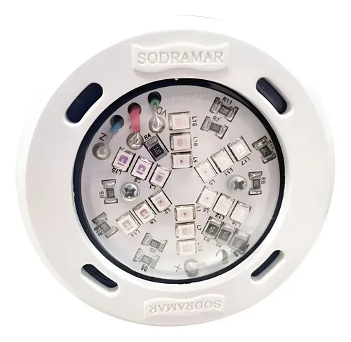 Iluminação P/ Piscinas Luminária De Led Sodramar Lumin Led 9 W | Frete ...