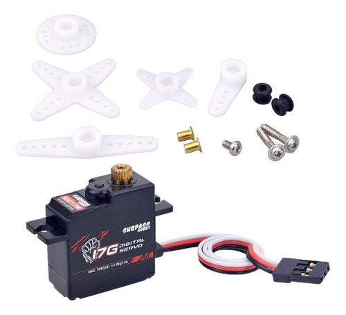 Servomotor Digital De Par De Alta Velocidad S0017m