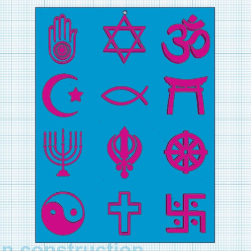 Simbolos Religiosos- Arte Plastico