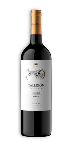 Callejón Del Crimen Reserva Vino Malbec 750ml Mendoza