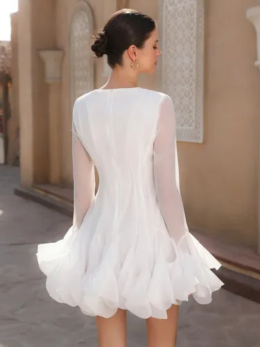 Vestido Shein Importado De Casamiento Civil Fiesta Premium