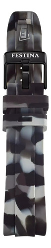 Reloj Festina F20710.1 Hombre Cronógrafo Edicion Esp 2022 Malla Negro Bisel Negro Fondo Negro