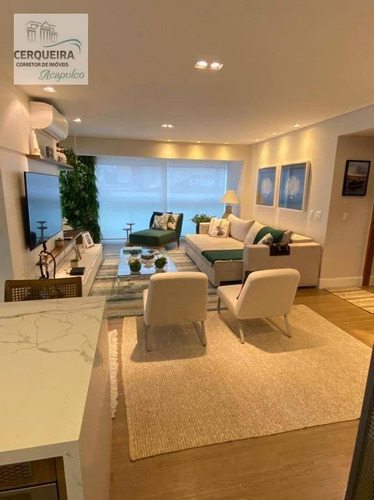 Apartamento À Venda, 145 M² Por R$ 2.300.000,00 - Jardim Belmar - Guarujá/sp - Ap0073