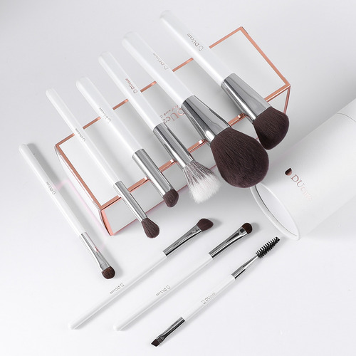 Juego De Brochas De Maquillaje Ducare, 9 Piezas, Brochas De