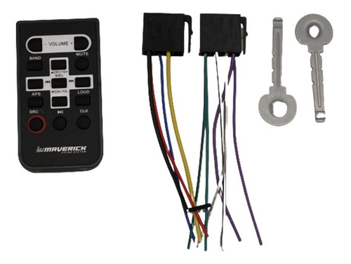 Imagen 3 de 9 de Estereo Maverick 1500 Usb Aux Mp3 Am Fm Bluetooth C/control