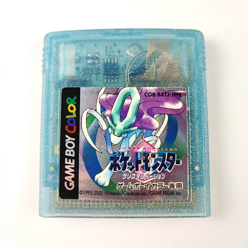 Jogo Pokemon Crystal Nintendo Game Boy Color