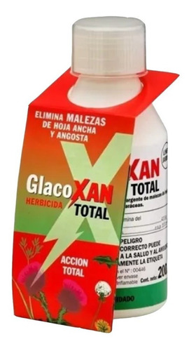 Imagen 1 de 1 de Hérbicida Total Glacoxan 100 Cc Glisofato43.8% Mata Yuyos
