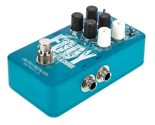 Pedal de efeito Electro-Harmonix Eddy azul-celeste | MercadoLivre