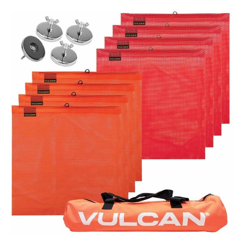 Kit De Seguridad Automovilística Vulcan - De Imán Res Fr6ks