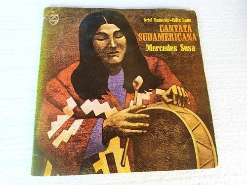 Disco De Vinilo De Mercedes Sosa - Cantata Sudamericana