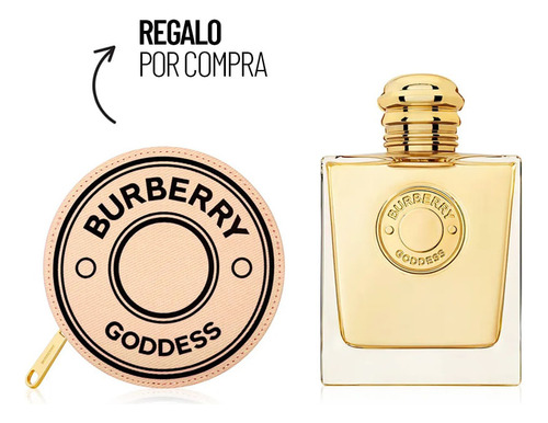 Set Perfume Mujer Burberry Goddess Edp 100 Ml + Goddess Medi