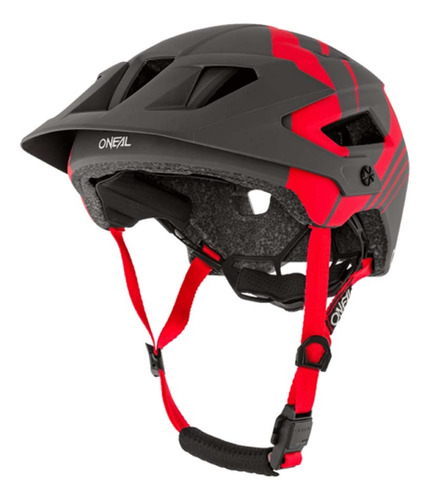 Casco Bicicleta Oneal Defender 2.0 Helmet Mtb Skate Roller Color Nova Rojo Talla L/xl 59-61ccm