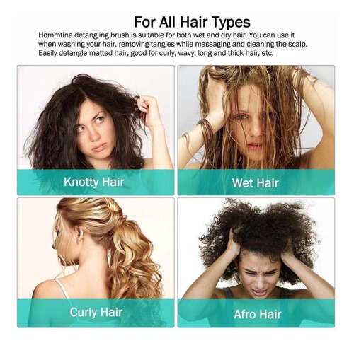 Peine De Masaje Para Pelo Liso Peine Pulpo Para Cabello