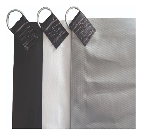 Lona De Uso Rudo 3x6 Metros Color Blanco. Lona 3x6 M.