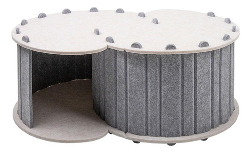 Cama Para Gatos, Cueva, Cama Tipo TĂșnel Para 2 Gatos, Casa