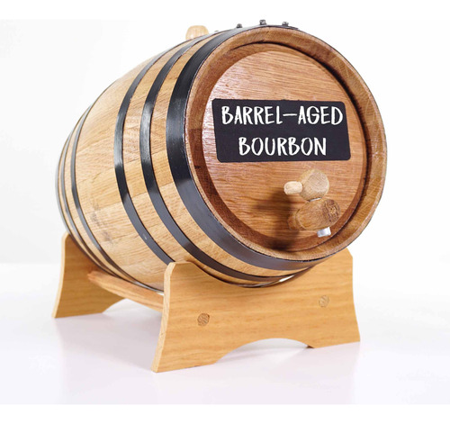 Barril De Whisky (5 Litros) Con Pizarra Frontal, Barril De R