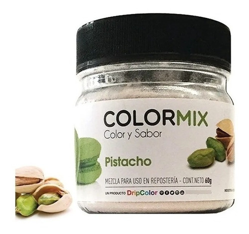 Imagen 1 de 1 de Colorante En Polvo Color Mix Gourmet Pistacho Titanweb