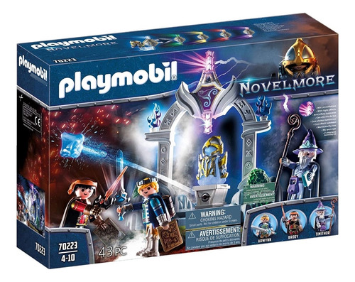 Playmobil Novelmore Templo Del Tiempo C/efectos De Luz 70223