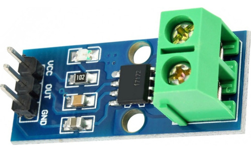 Sensor De Corrente 20a Acs712 Ac/dc Com Efeito Hall Arduino