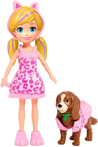 Imagen 3 de 3 de Polly Pocket- Pack De Disfraces - Mascota - Mattel