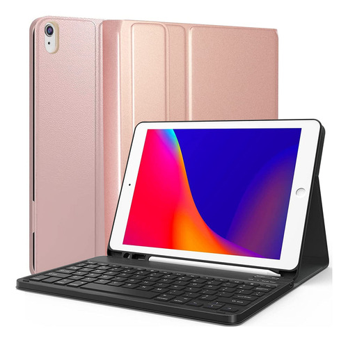 Funda Con Teclado Español Para iPad Air 11 6ta M2 2024