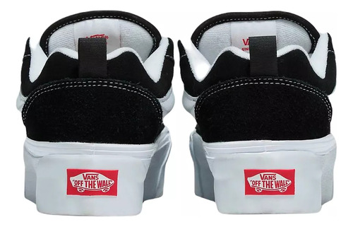 Tenis Vans Old Skool Knu Stack Mujer Negros