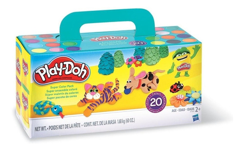 Super Maletín De Colores - Plastilina - Play - Doh -