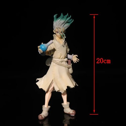 Figura De Juguete Dr. Stone Ishigami Senkuu, Versión Atril,