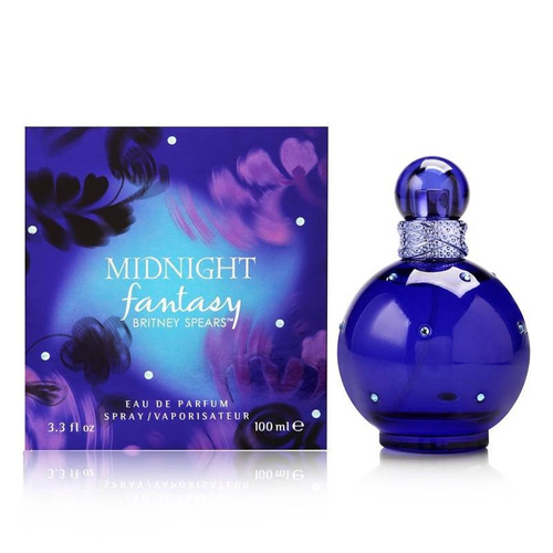 Perfume Dama Britney Spears Fantasy Midnight 100 Mlo Edp Ori