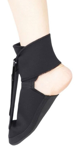 Ferula Nocturna Tipo Calcetin Para Fascitis Plantar Negro