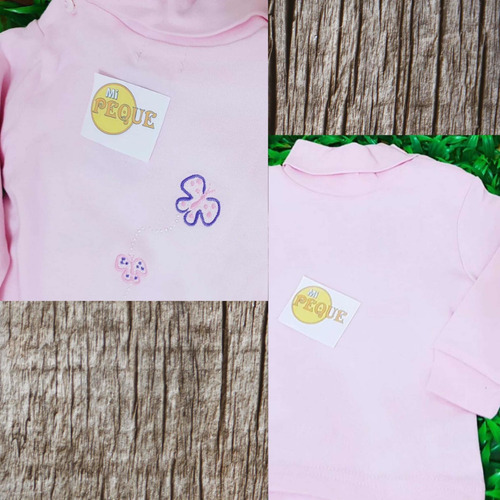 Imagen 5 de 8 de Poleras, Remeras Cuello Alto, Bebé, Niños