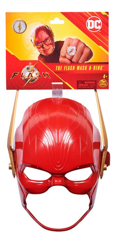 Dc Comics Flash Movie Kit De Mascara Y Anillo  