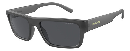 Gafas De Sol Arnette Sol Phoxer L, Color Gris Con Marco De Inyectado Estandar - An4338