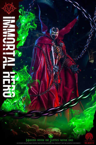 Spawn 1/6 Inmortal Hero Hot War Story Toys