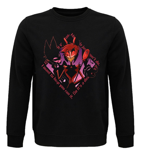 Sudadera Alastor El Demonio De La Radio Hotel Hazbin Anime