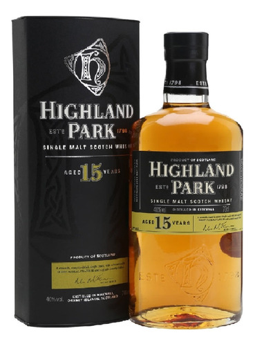 Whisky 15 Highland Park 700ml