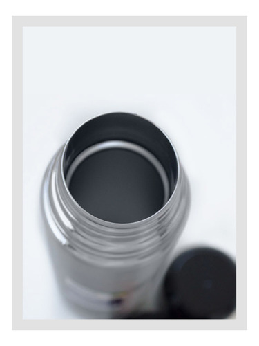 Imagen 3 de 4 de Termo Acero Inoxidable Bala 1.00 Lt Pico Vertedor Mor Cuotas