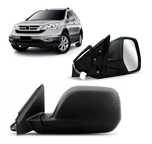 Par Retrovisor Eletrico Crv 2007 2008 2009 2010 2011 2012